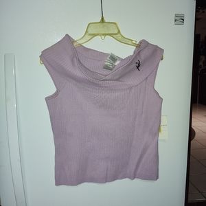 Emma James (Liz Claiborne) Purple blouse size 14